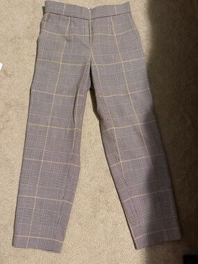 Babaton Conan Houndstooth with Yellow Accents ankle pants